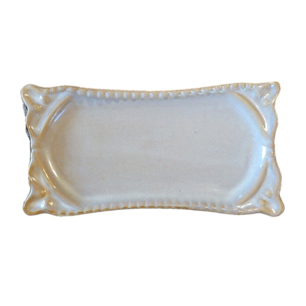 California Pantry Classic Ceramics - Small Platter - Off White